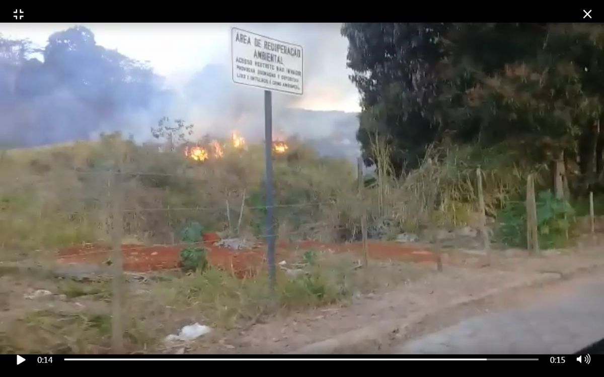 Queimadas em João Monlevade ultrapassam a 170 denúncias