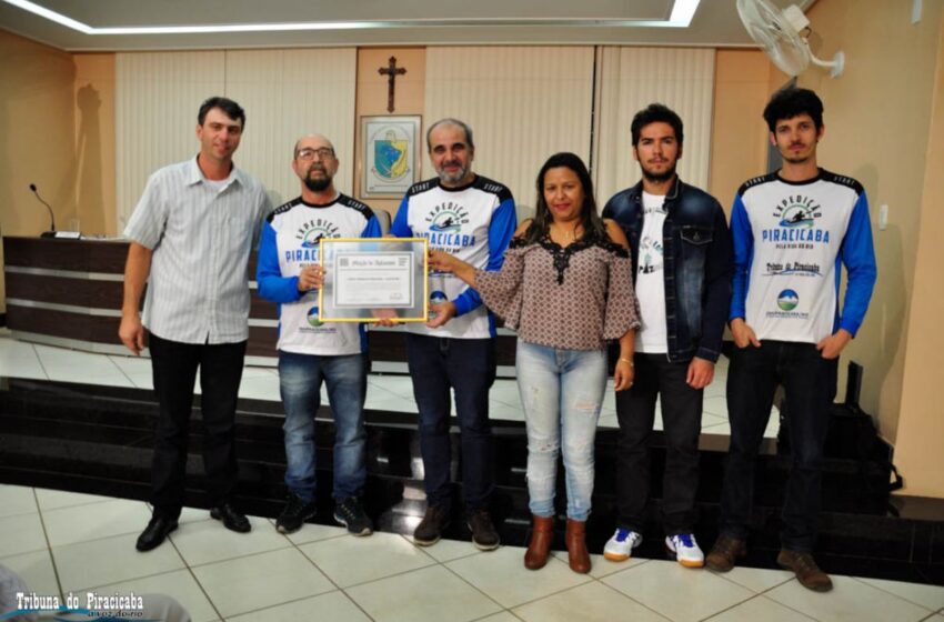  Expedição Piracicaba recebe homenagem do legislativo piracicabense