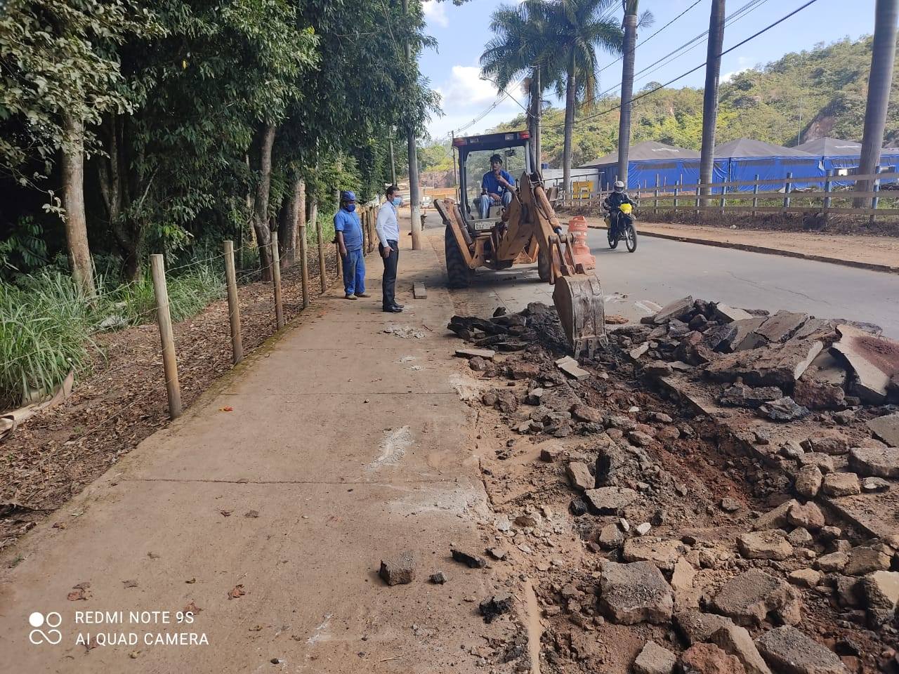 Iniciada obra de substituição de adutora