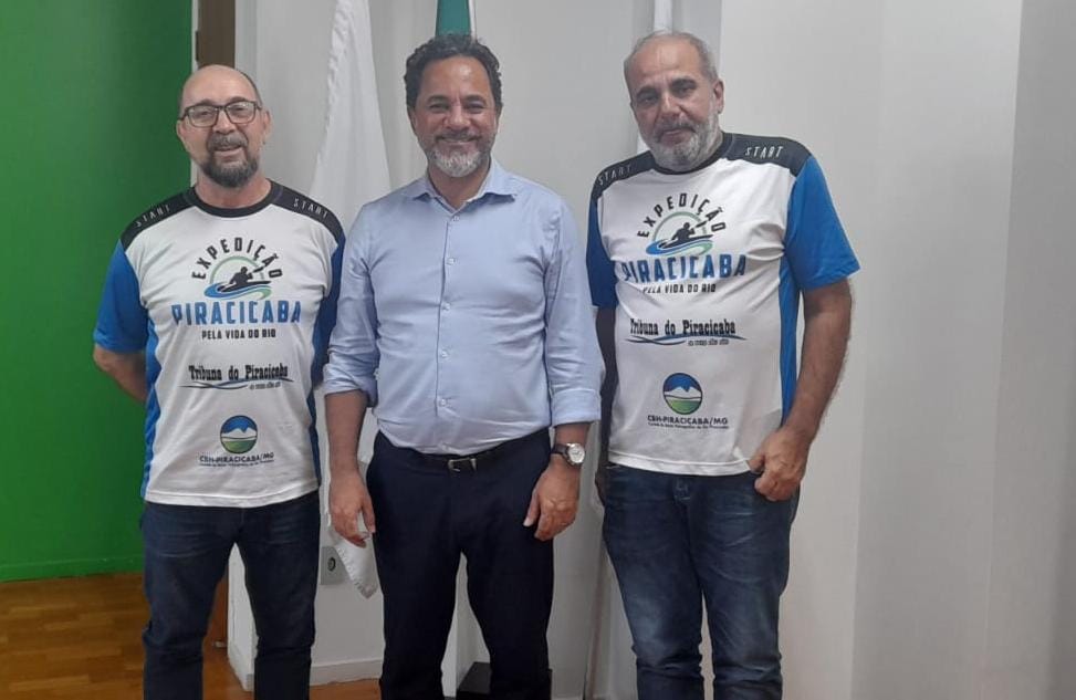 Prefeito de Itabira apoia Expedição Piracicaba e a união da bacia