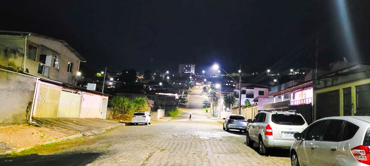 Mais dois bairros em João Monlevade recebem LED