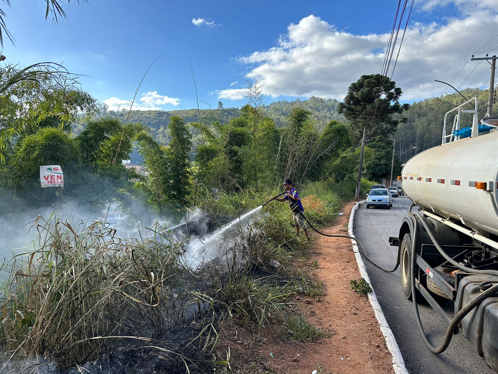 Prefeitura de João Monlevade reforça ações contra queimadas