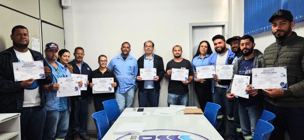 Servidores do DAE concluem capacitação para operação da ETE Carneirinhos