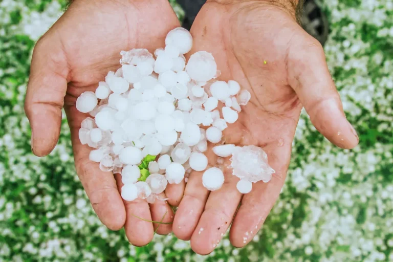Tempestade de granizo atinge região