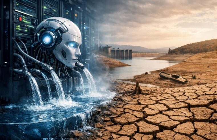 A Inteligência Artificial e a água