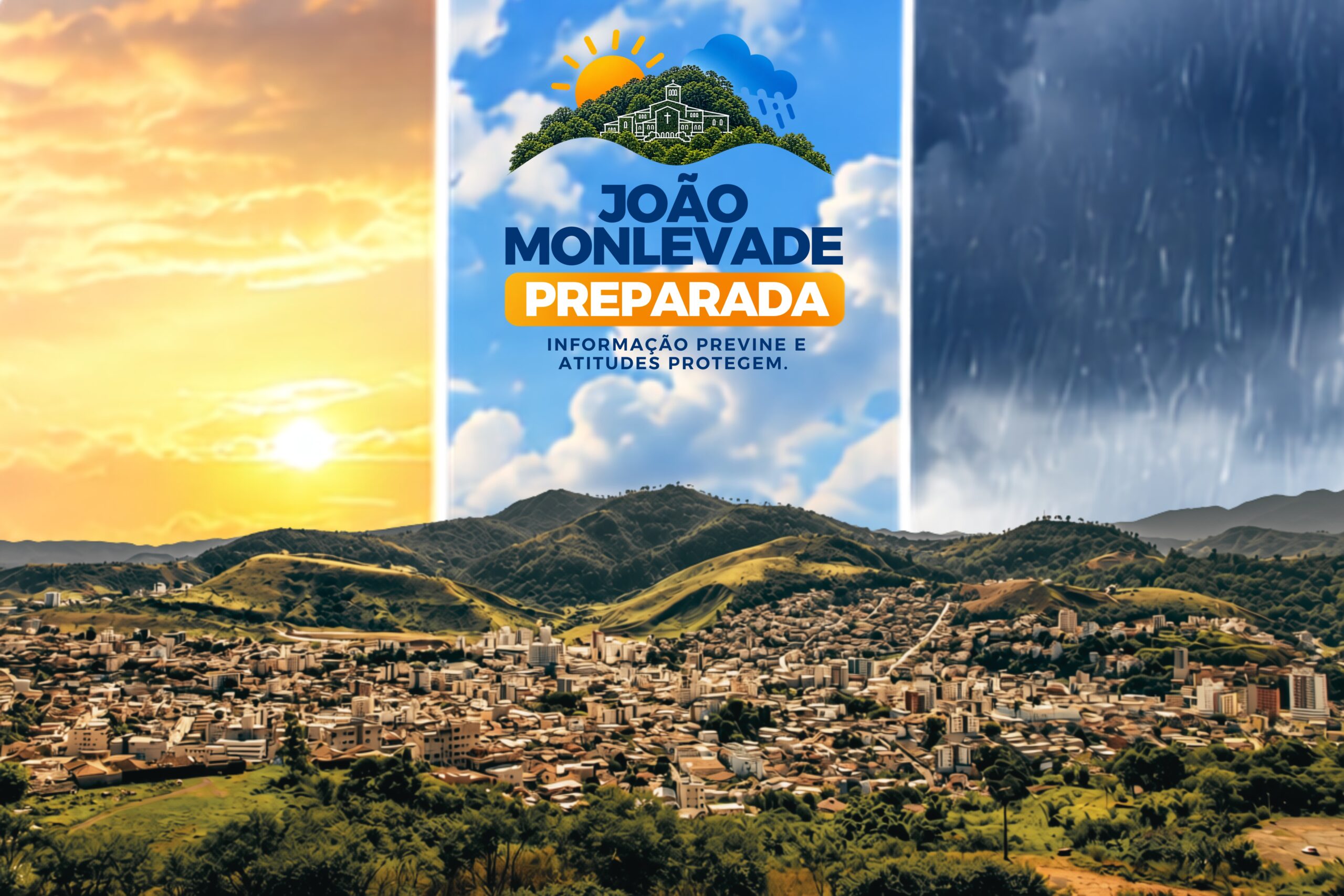 Prefeitura lança campanha “João Monlevade Preparada” com orientações sobre eventos climáticos